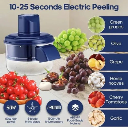 Grape peeling machine electric Automatic fruit and vegetables peeler tool